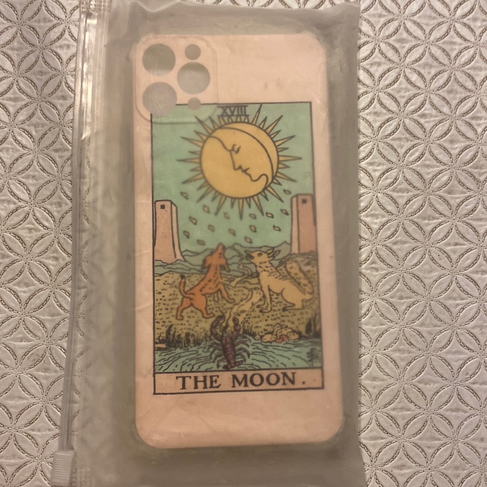 Tarot Card The Moon IPhone 11 Pro Max Phone Case Witchy Spooky